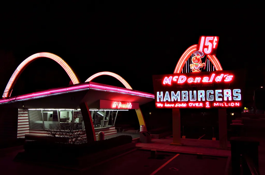 Musée McDonald’s #1 Store à Des Plaines (Illinois), réplique du premier restaurant franchisé par Ray Kroc en 1955