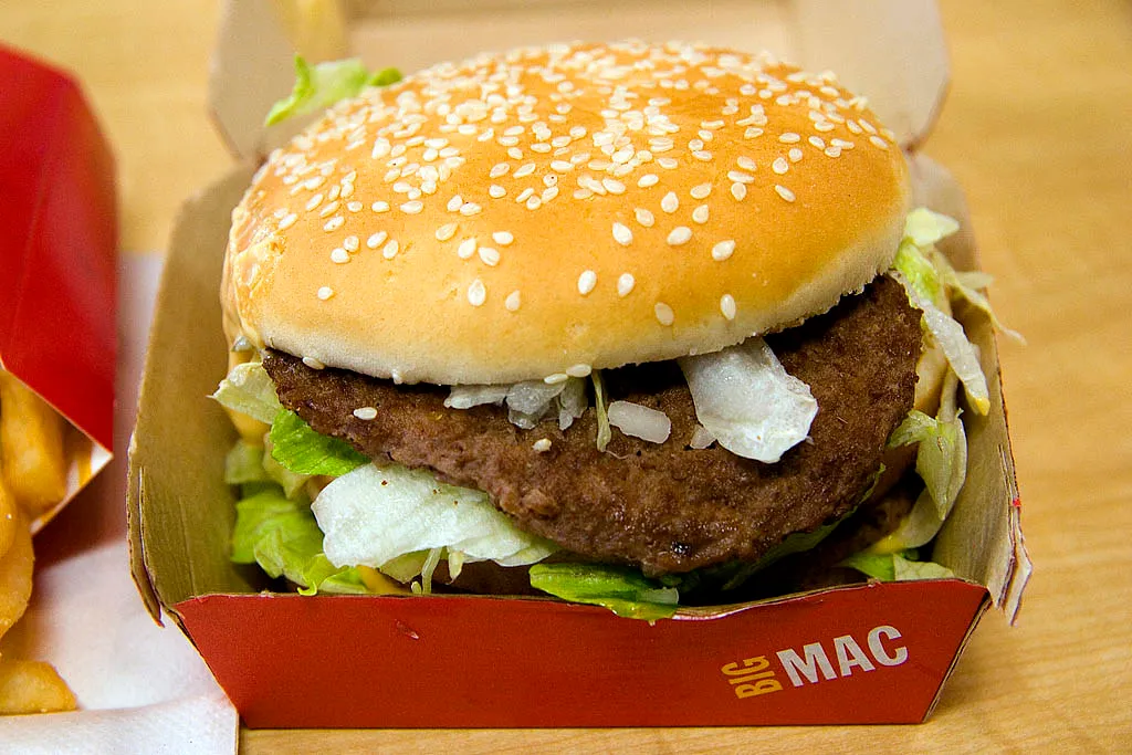 Big Mac at McDonald’s shown as build reference, not a new 2026 burger