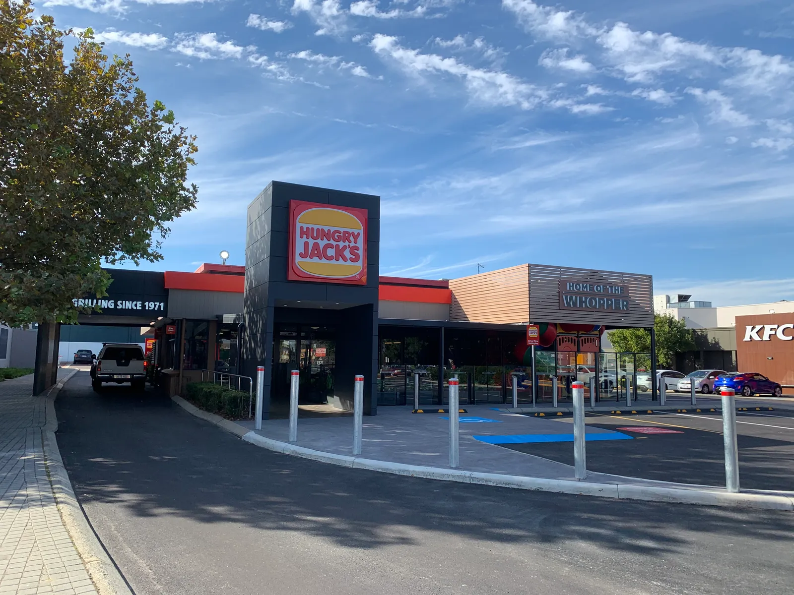 The Hungry Jack's restaurant in Innaloo, Perth, birthplace of the chain behind the Double Big Jack recipe