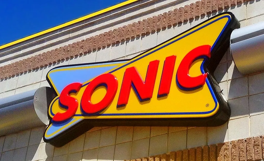Sonic Drive-In restaurant in Bristol, Connecticut, the US chain behind the All-American Bacon Smasher launched on January 12, 2026