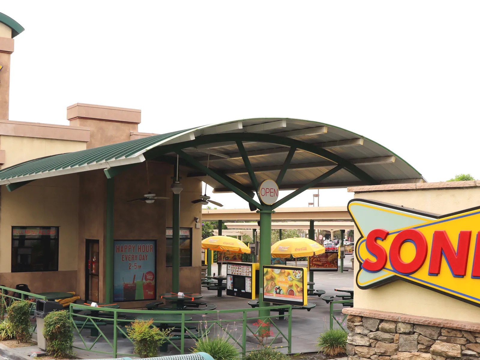 Sonic Drive-In restaurant on Route 66 in Duarte, California, home of the Jr. Double Cheeseburger recreated in this copycat recipe