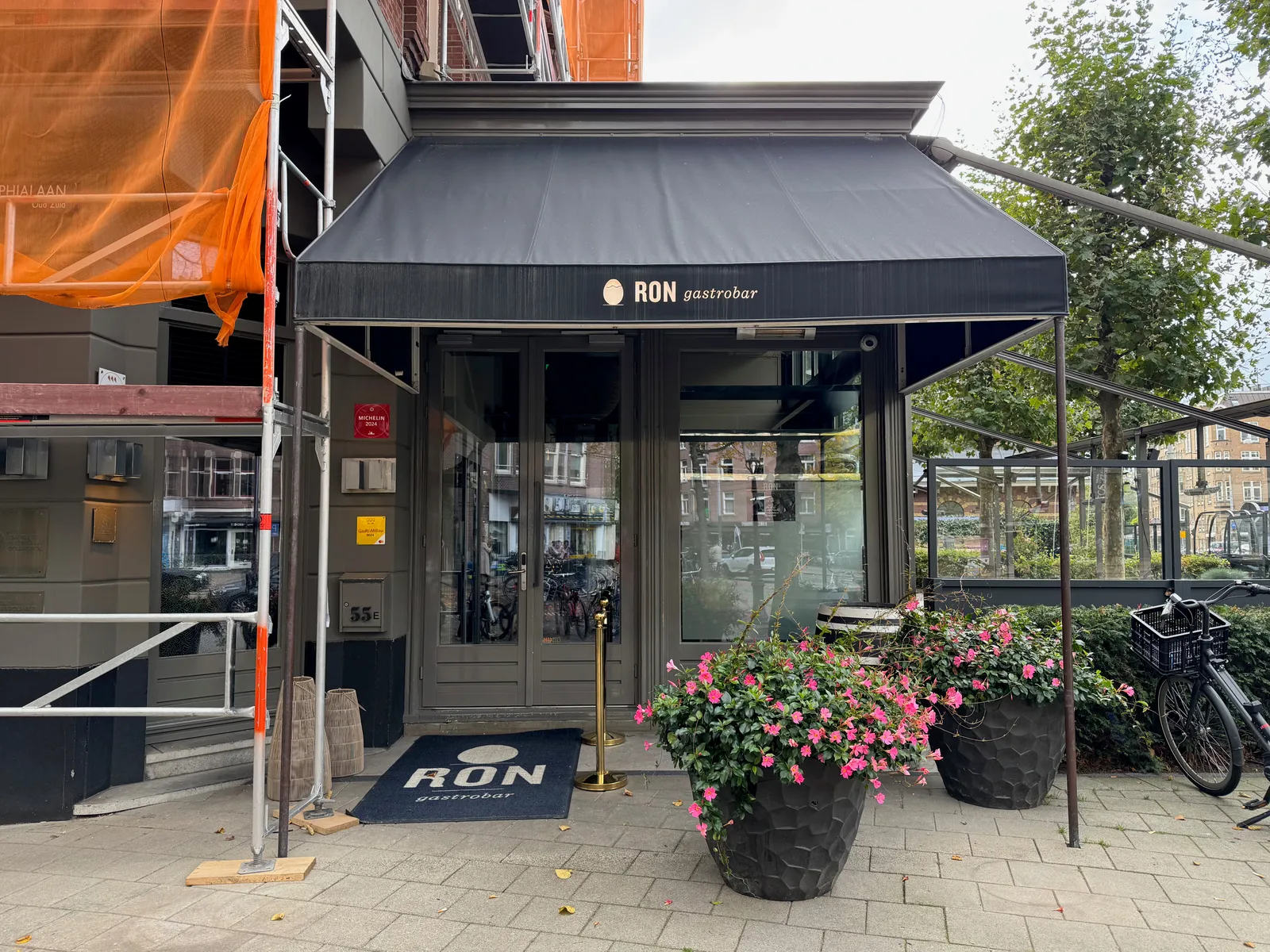 Ron Gastrobar Amsterdam sur la Sophialaan, le restaurant étoilé du chef Ron Blaauw