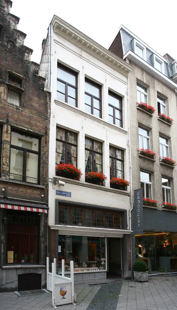 Korte Gasthuisstraat 32 in Antwerp, the building that houses Sergio Herman’s first Belgian Frites Atelier