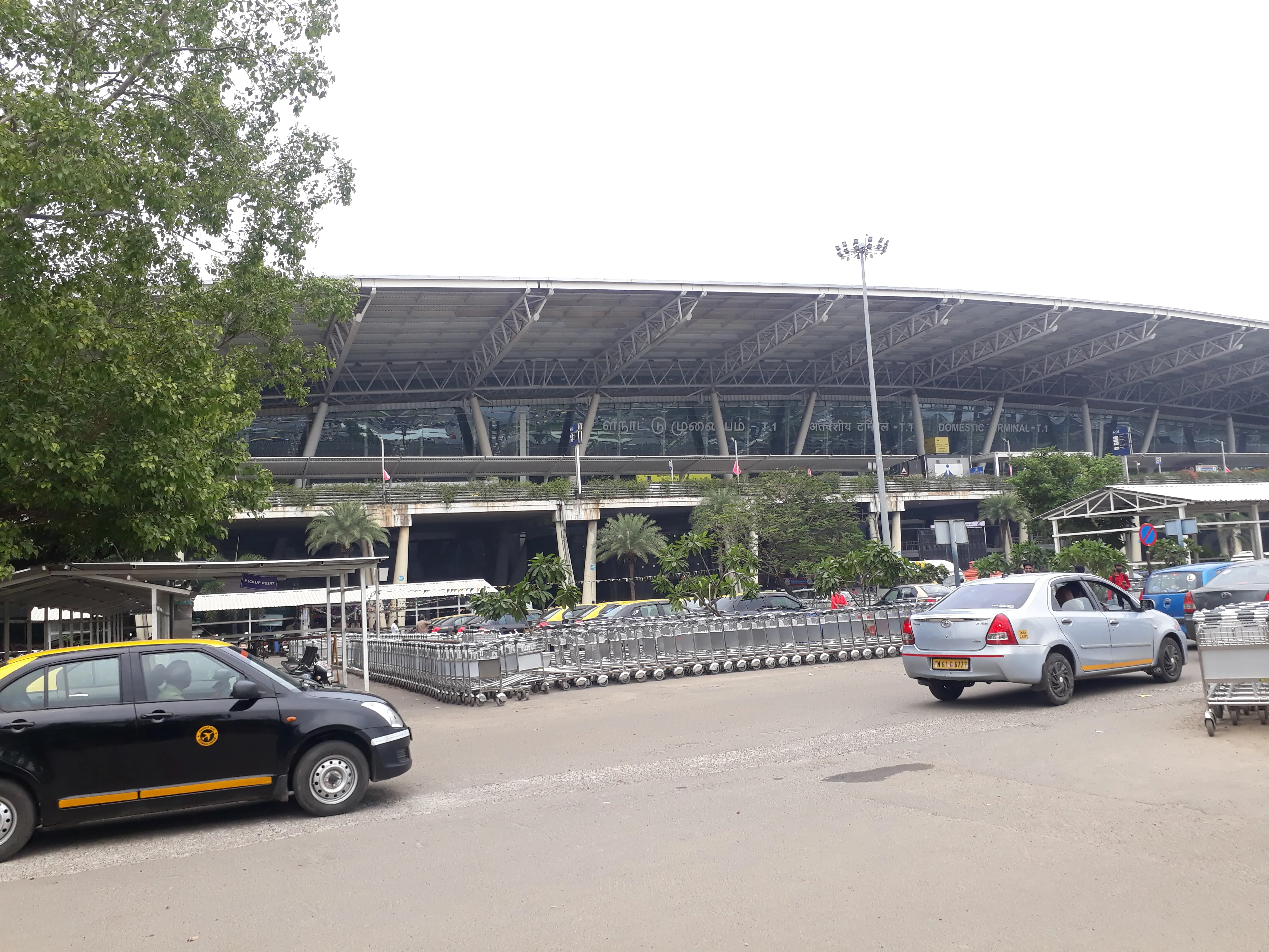 Terminal de l’aéroport international de Chennai à Meenambakkam, où se trouve le Burger King de l’Aerohub