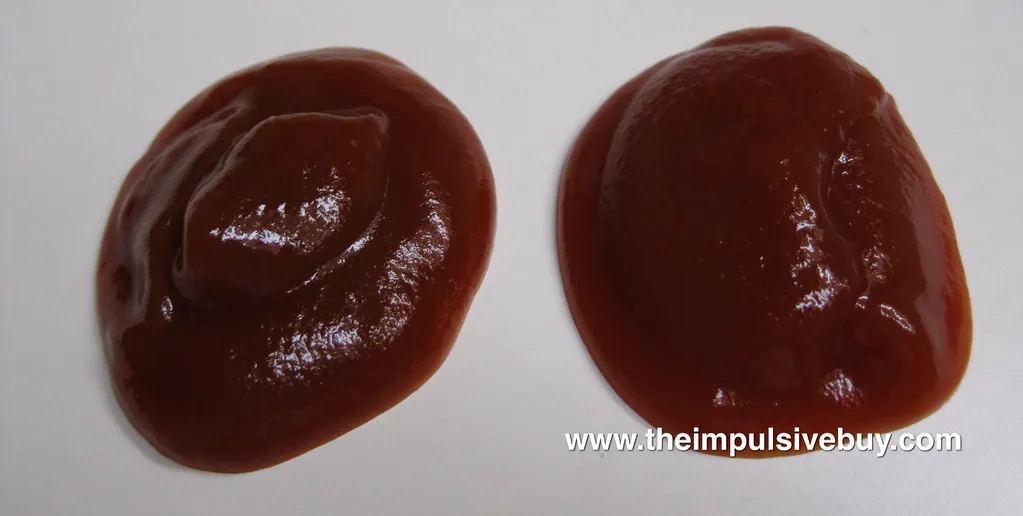 Whataburger Spicy Ketchup next to regular ketchup