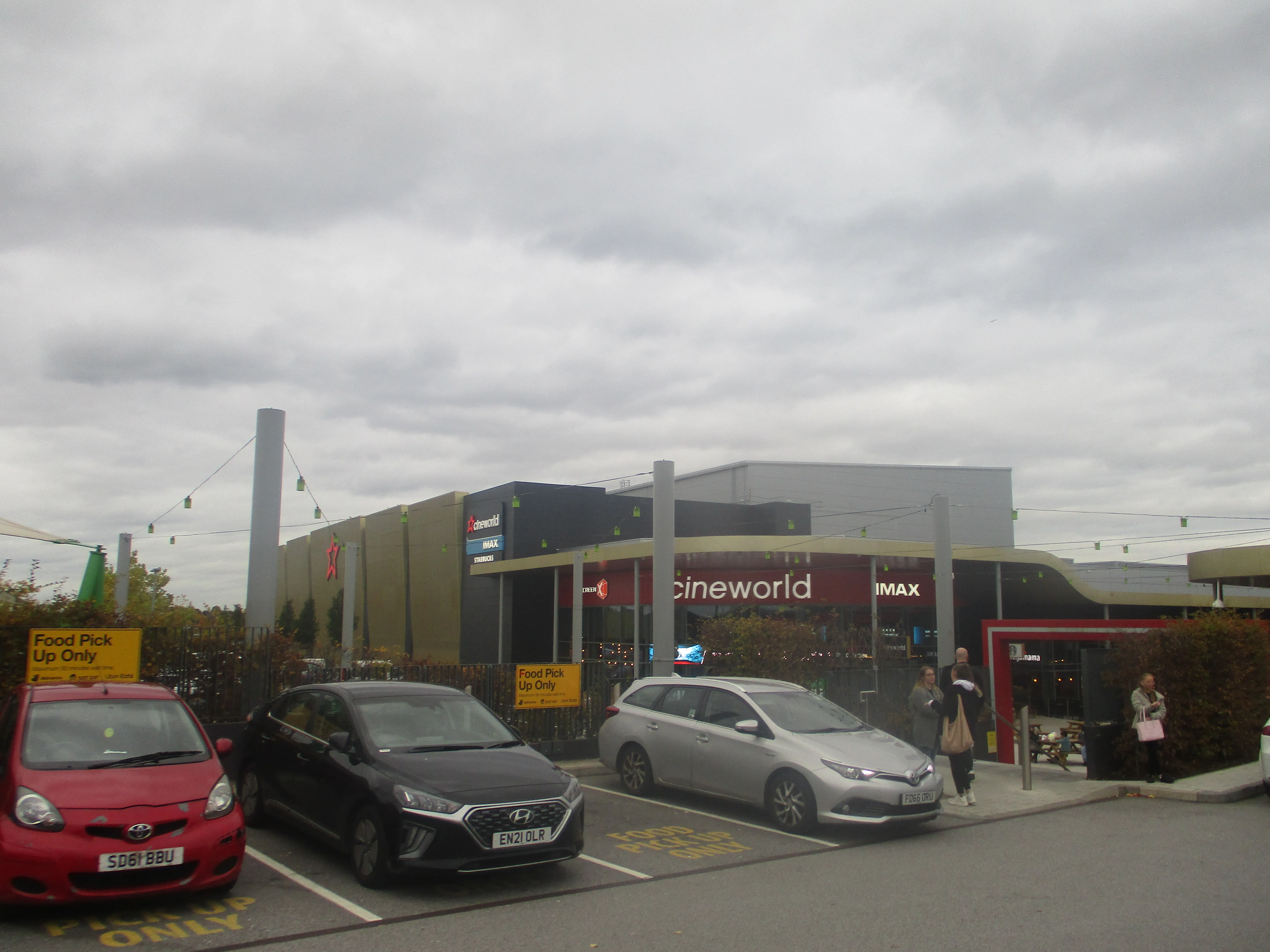 Cineworld IMAX at The Village, the White Rose Centre leisure extension in Leeds that houses Five Guys White Rose