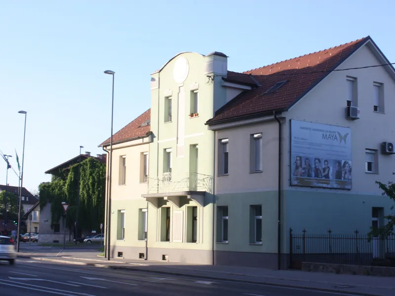 Celovška cesta in Ljubljana near the unverified Lars & Sven location, no restaurant front confirmed.