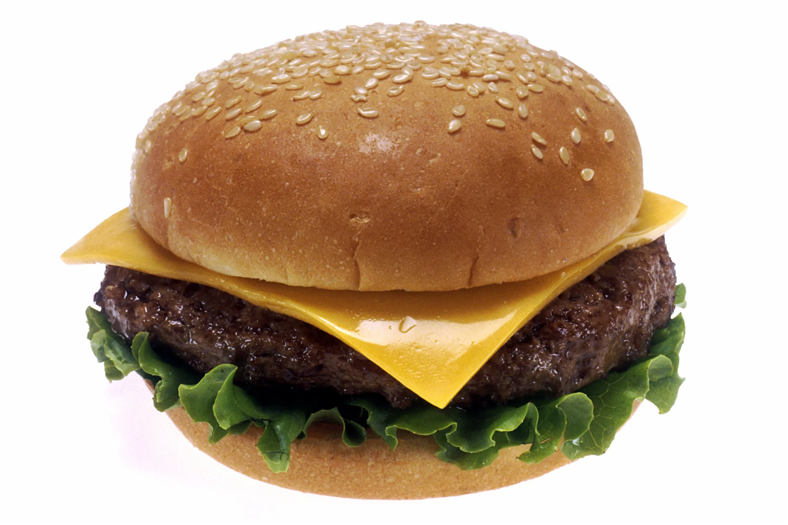 Cheeseburger classique au fromage fondu, le type de burger américain servi chez Back Bay à Nantes