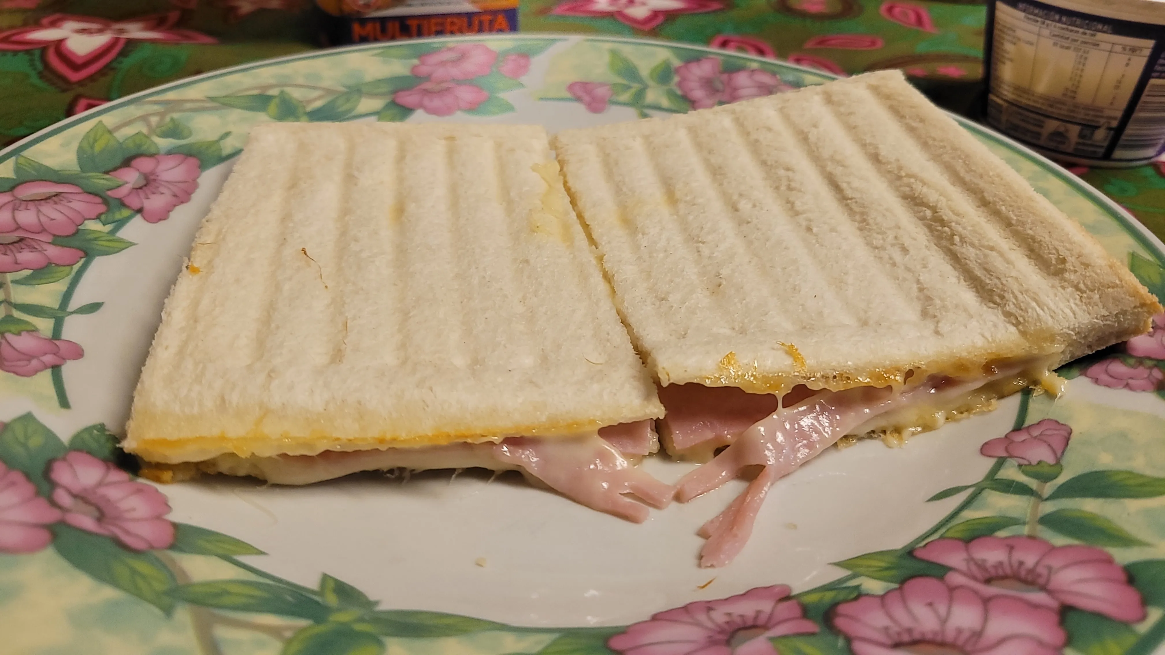 Carlito, Rosario’s toasted ham-and-cheese sandwich with ketchup, a local classic to try after a Roses smash burger