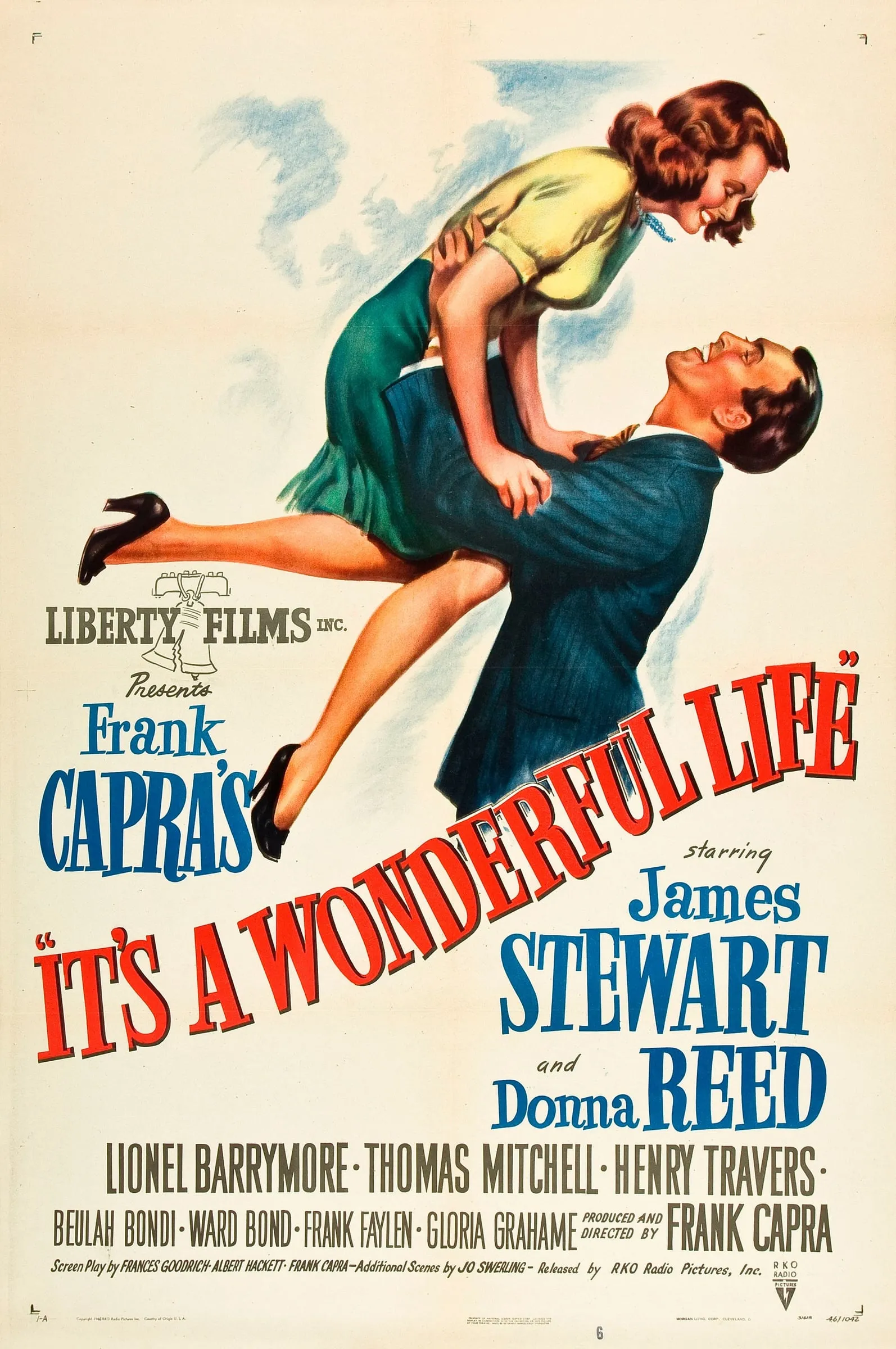 Cartel de 1946 de ¡Qué bello es vivir!, la película de Frank Capra que dio nombre a Mulvaney’s B&amp;L