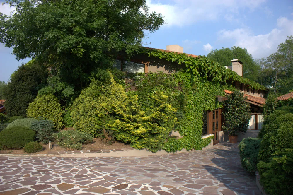 Entrance of Mugaritz restaurant in Errenteria, Gipuzkoa, near San Sebastián