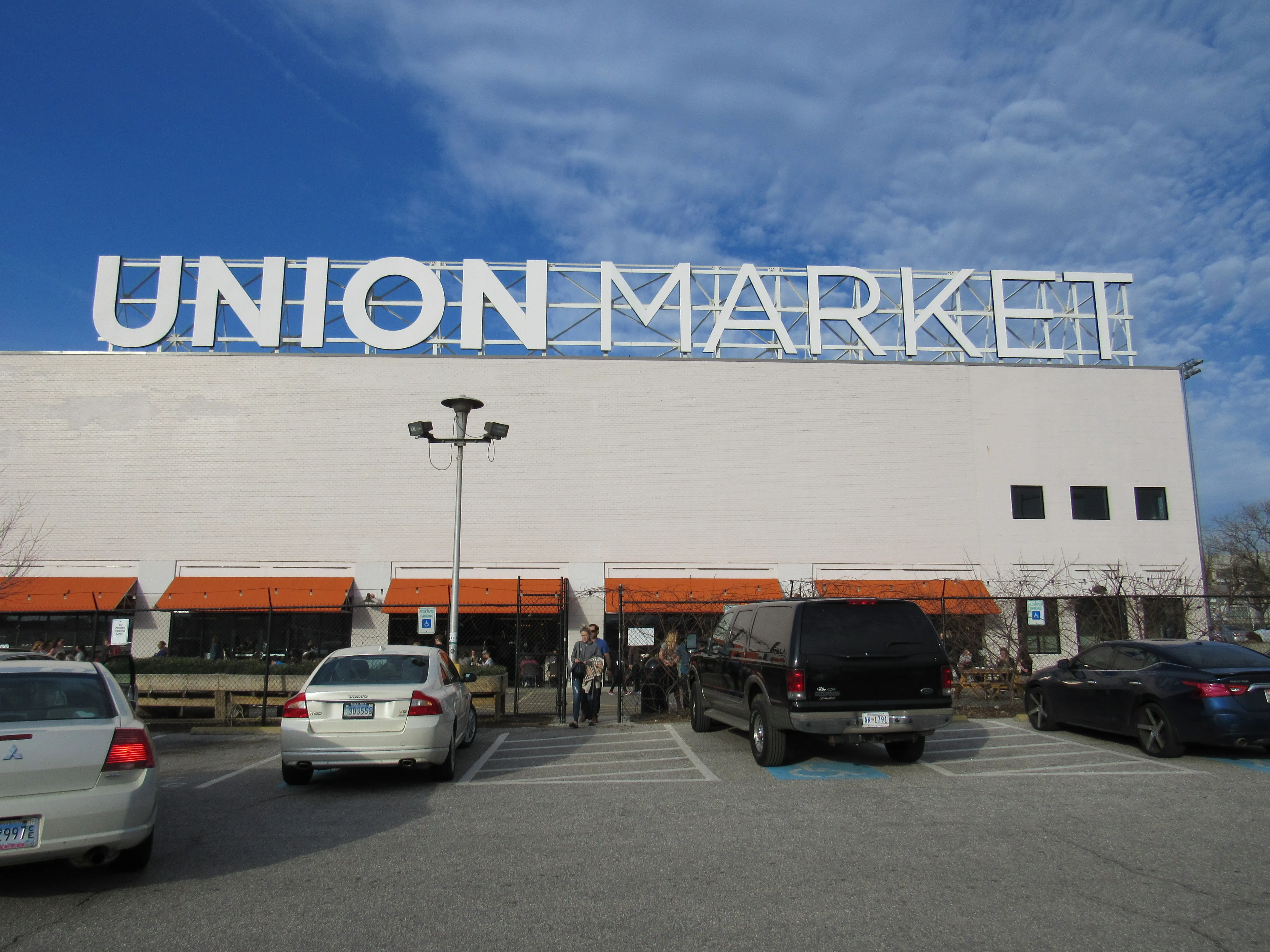 Union Market food hall at 1309 5th St NE, home of the Lucky Buns DC counter