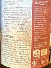 Vin Rosé 75cl (Cinsault BIO)